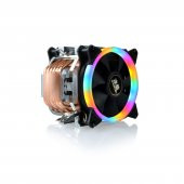 Snowman T6 (AMD/Intel Uyumlu) CPU Soğutucu Rainbow Fan - 2