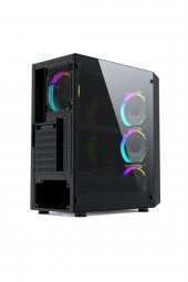 GAMETECH Velar Mesh 4x120mm Rainbow Fanlı Oyuncu Bilgisayar Kasa - 2