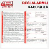Desi Alarmlı Kapı Kilidi Dak Kilidi Kargo Ücretsiz - 3