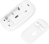 Onpad Extreme 10.1'' Uyumlu Kablosuz Bluetooth Pilli Optik Mouse - Pembe - 5