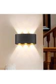 10 Adet 10 Watt Gün Işığı Ledli Işık Süzmeli Dekoratif Led Aplik Bahçe Teras Veranda Kamelya Apliği - 7