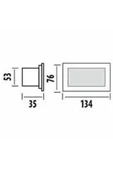 Sensörlü Led Armatür Krd06 Ip20 - 220v Gün Işığı - 2