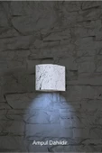 Mavi Işık Led Iç Dış Mekan Dekoratif Modern Lüks Aplik - 2