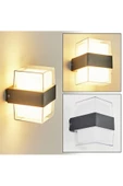 Maravi 10 Watt Gün Işığı Led Aplik, Bahçe, Balkon, Salon, Banyo, Villa Dış Cephe, Kapı Giriş Apliği - 1