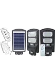 100 Watt Birinci Kalite Güneş Enerjili Solar Sokak Armatürü - Çok Yüksek Işıklı Solar Sokak Lambası - 4
