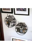 Metal, Modern, Mini Raf, Metal Duvar Rafı, Kaktüs, Obje, Oje, Aksesuar Rafı, Mini Metal Raf - 7