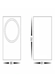 7 Watt Gün Işığı Ledli Dekoratif Tek Yönlü Iç Ve Dış Mekan Duvar Apliği - 5