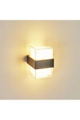 Maravi 10 Watt Gün Işığı Led Aplik, Bahçe, Balkon, Salon, Banyo, Villa Dış Cephe, Kapı Giriş Apliği - 6