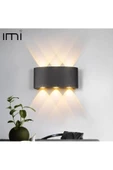 Uranüs 10 W Gün Işığı Ledli Dekoratif Işık Süzmeli Iç Ve Dış Mekan Modern Aplik - 1