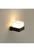 6 Watt Gün Işığı Ledli Dış Mekan, Bahçe, Teras, Balkon, Kamelya, Veranda Apliği, Bahçe Duvar Armatür - 3
