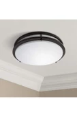 24 Watt, 4000K Soğuk Beyaz Işık Sıva Üstü Led Armatür, Banyo, Balkon, Salon Tavan ve Duvar Armatürü - 4