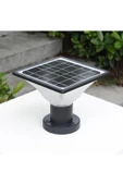Güneş Enerjili Set Üstü Bahçe Armatürü, Solar Duvar Armatürü, Çim Üstü Solar Armatür, Set Üstü Aplik - 4