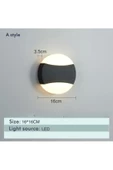 18 Watt Gün Işığı Ledli Bahçe, Balkon, Teras, Kamelya, Veranda, Banyo, Duvar Apliği, Led Armatür - 7