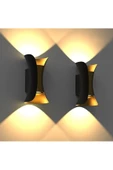 10 Watt Gün Işığı Led Armatür, Villa, Bungalov, Bahçe, Balkon Apliği, Modern Led Aplik, Şık Armatür - 4