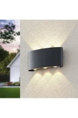 Uranüs 10 W Gün Işığı Ledli Dekoratif Işık Süzmeli Iç Ve Dış Mekan Modern Aplik - 4