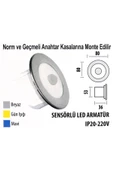 Sensörlü Led Armatür Krd09 Ip20 220v Gün Işığı thumbnail 2