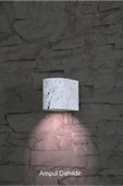 Kırmızı Işık Led Iç - Dış Mekan Dekoratif Modern Lüks Aplik - 3