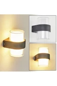 10 Watt Günışığı Ledli Dış Mekan, Bahçe, Balkon, Teras, Kamelya, Veranda Apliği, Dekoratif Led Aplik - 1