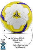Telvesse Orijinal Futbol Topu Premiera Sert Zemin Halı Saha Futbol Topu Hibrit Sarı No:5 thumbnail 2