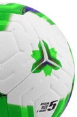 Telvesse Orijinal Futbol Topu Premiera Sert Zemin Halı Saha Futbol Topu Hibrit Yeşil No:5 - 5