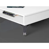 Mobilya Kanepe Masa Sehpa Ayağı Baza Ayak Siyah 12 Cm (4 ADET) - Masa Ayakları - Tek Ebat - 4