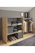 Tdesigno Alaz Giyinme Dolabı - Çok Amaçlı Dolap - Gardırop 180 Cm Açık Giyinme Dolabı - 1