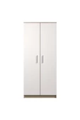 Tdesigno Açelya Giyinme Dolabı - Çok Amaçlı Dolap - Gardırop 80 Cm-2 Kapaklı - 2