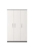Tdesigno Ajda Giyinme Dolabı - Çok Amaçlı Dolap - Gardırop 120 Cm-3 Kapaklı - 2