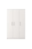 Tdesigno Ajda Giyinme Dolabı - Çok Amaçlı Dolap - Gardırop 120 Cm-3 Kapaklı - 2