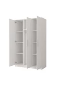 Tdesigno Ajda Giyinme Dolabı - Çok Amaçlı Dolap - Gardırop 120 Cm-3 Kapaklı - 3