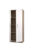 Tdesigno Açelya Giyinme Dolabı - Çok Amaçlı Dolap - Gardırop 80 Cm-2 Kapaklı - 4