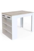 GC Infınıty Mutfak Adası Mutfak Masası Beyaz-120 cm - 4