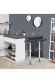 Tdesigno Milena Mutfak Adası - Alt Modül 130 Cm Beyaz - Antrasit - 1