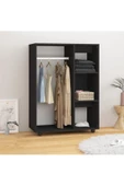 Tdesigno Alisa Giyinme Dolabı - Çok Amaçlı Dolap - Gardırop 80 Cm Açık Giyinme Dolabı - 1