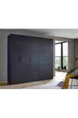 Tdesigno Aleyna Giyinme Dolabı - Çok Amaçlı Dolap - Gardırop 225 Cm-5 Kapaklı - 1