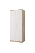 Tdesigno Açelya Giyinme Dolabı - Çok Amaçlı Dolap - Gardırop 80 Cm-2 Kapaklı - 1