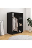 Tdesigno Alisa Giyinme Dolabı - Çok Amaçlı Dolap - Gardırop 80 Cm Açık Giyinme Dolabı - 3