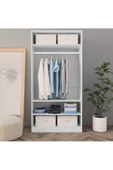 Tdesigno Tdesıgno Yen Giyinme Dolabı - Çok Amaçlı Dolap - Gardırop 80 Cm - 1