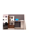 Tdesigno Berlin Kitaplıklı Çalışma Masası 150 Cm - 2