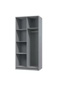Tdesigno Açelya Giyinme Dolabı - Çok Amaçlı Dolap - Gardırop 80 Cm - 3