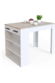 GC Infınıty Mutfak Adası Mutfak Masası Beyaz-120 cm - 1