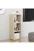 Tdesigno Tdesıgno Nur Televizyon Sehpası - Ünitesi -kitaplık-beyaz 108 Cm 3 Raflı - 4