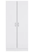 Tdesigno Derya Çok Amaçlı Dolap Beyaz 80 cm - 2