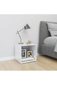 Tdesigno Tdesıgno Melis -kitaplık- Açık Raf - Beyaz 1 Raflı 30 Cm - 1