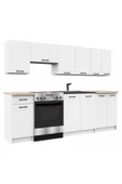 Tdesigno Tdesıgno Lavin Mutfak 240 Cm Tezgah Dahil Değil Beyaz - 1