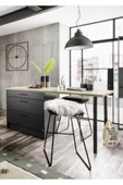Tdesigno Pelin Mutfak Adası - Alt Modül 180 Cm Antrasit - 1