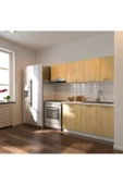 Tdesigno Ipek Hazır Mutfak Dolabı 200 Cm – Safir Meşe – Tezgah Dahil Değil thumbnail 1