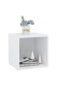 Tdesigno Tdesıgno Melis -kitaplık- Açık Raf - Beyaz 1 Raflı 30 Cm - 4