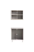 Tdesigno Pars Mutfak 280 Cm Tezgah Dahil Değil-kiler Dahil Siyah - 2