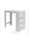 GC Yonca Mutfak Adası - Mutfak Masası-beyaz-120 Cm - 3